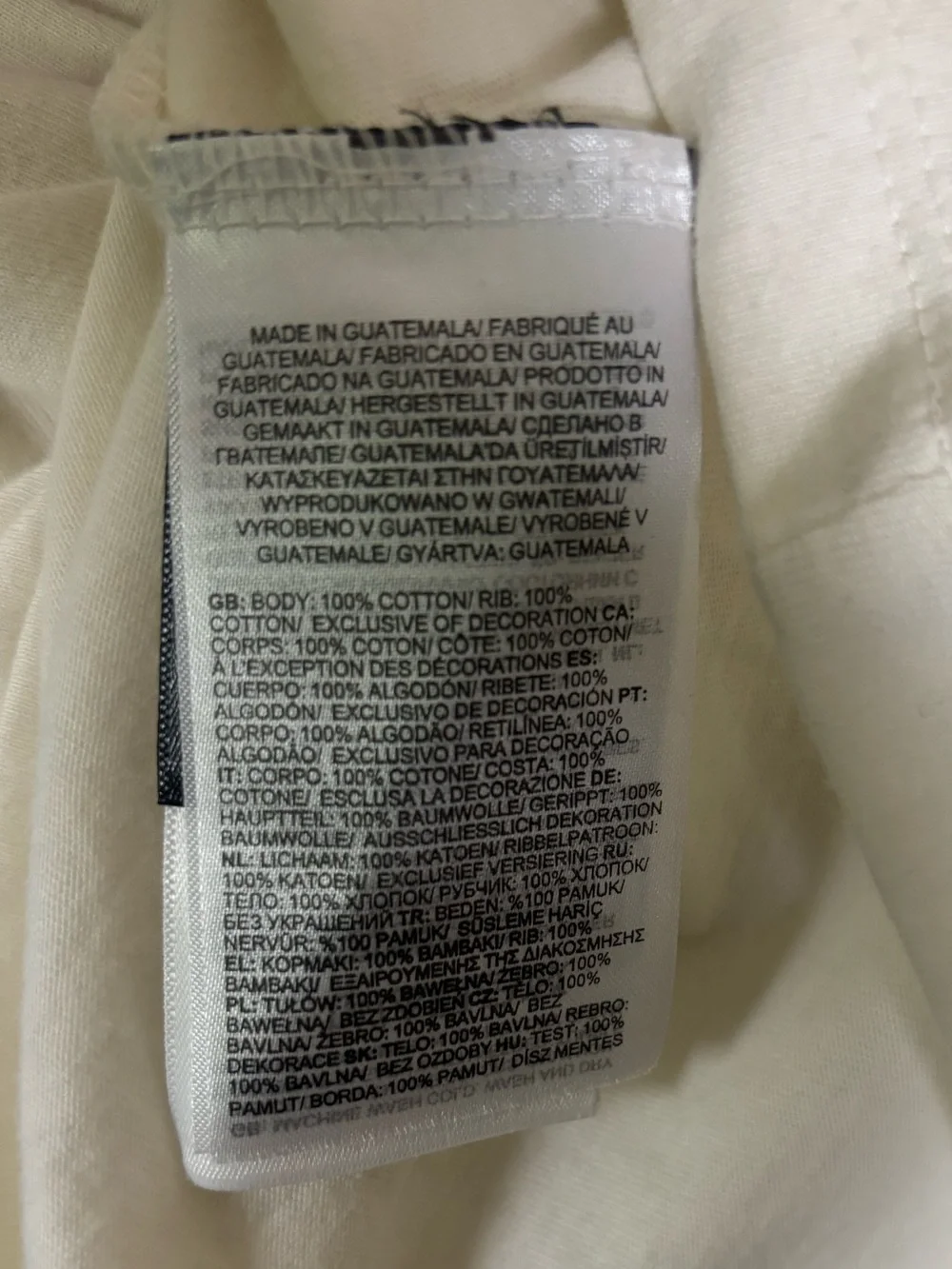 The North Face Women’s Short Sleeve Throwback Tee Size XL in White Dune - Picture 8 of 8